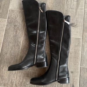 Donald J Pliner over the knee black boots - NEW